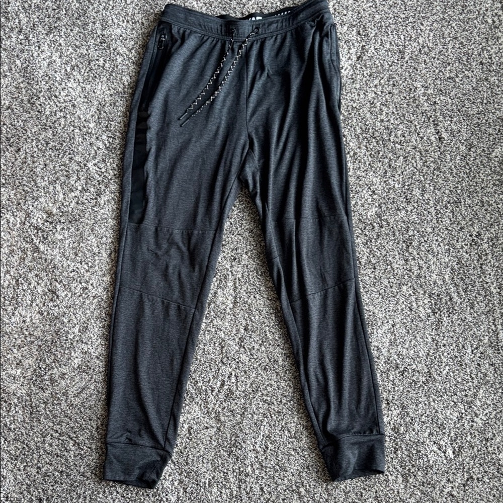 AE American Eagle men’s joggers MT Medium Tall athletic drawstring zippered